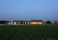 倉敷夢工房-西面全景（夜景）